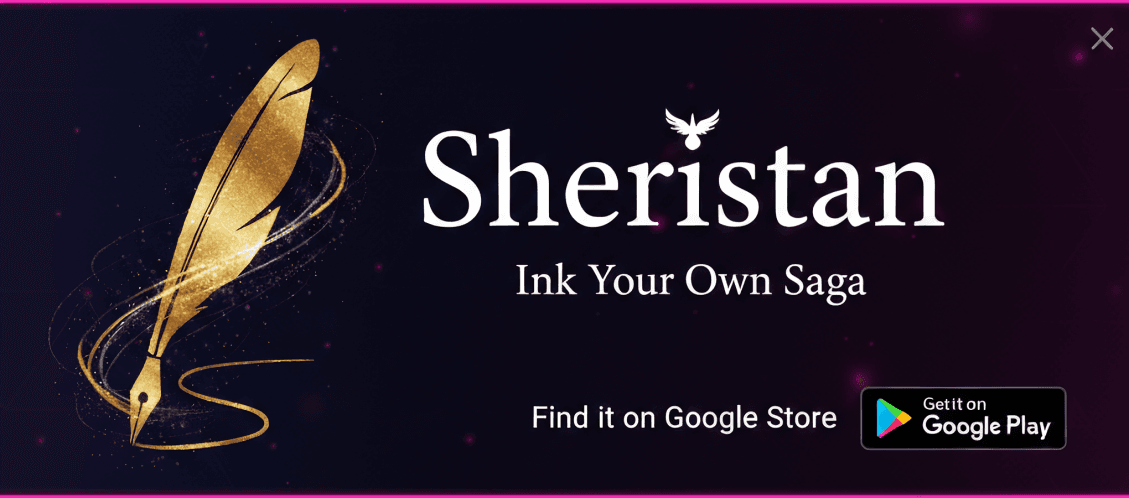 Sheristan Google Play banner